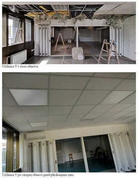 Izvajanje projekta Energetska obnova Javnega zavoda Knjižnica Gornja Radgona 1